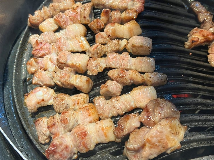  선릉 고기집 그릴 1492 솔직후기ㅣ선릉역 맛집 삼겹살