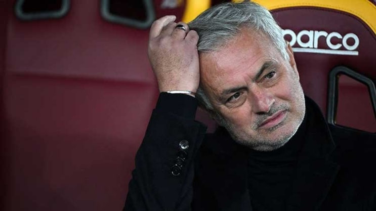 AS로마 감독 조세 <b>무리뉴 경질</b>