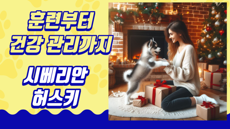  시베리안 허스키 키우기 훈련부터 건강 관리까지 필요한 모든 것