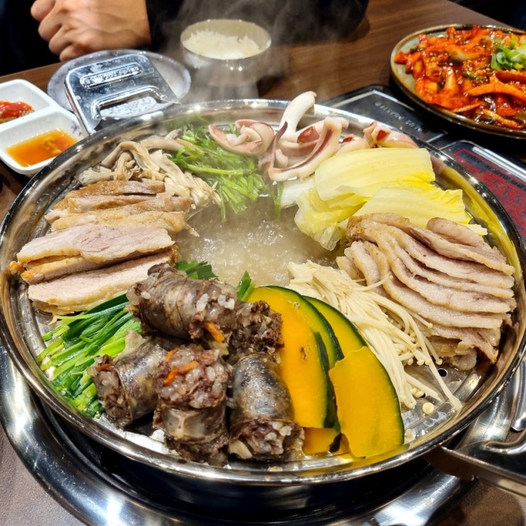  삼성역 회식 뜨끈한 수육전골 대존맛 신상 맛집 발견