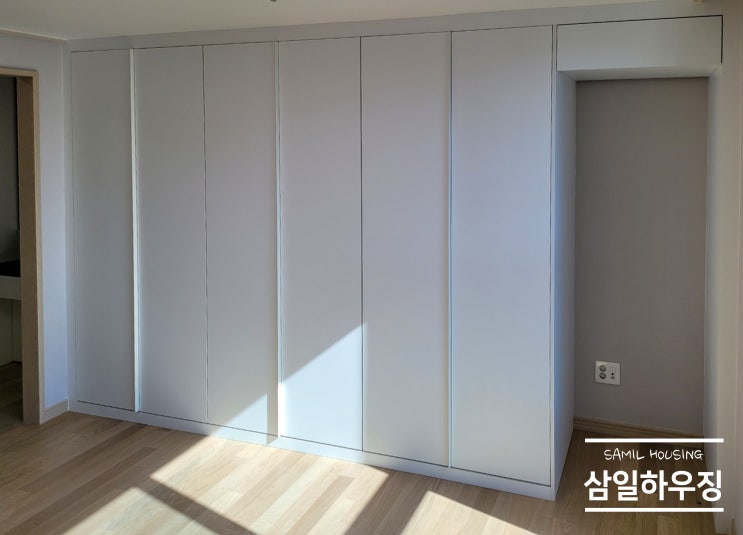  붙박이장과 스타일러장, 다산동 신축아파트