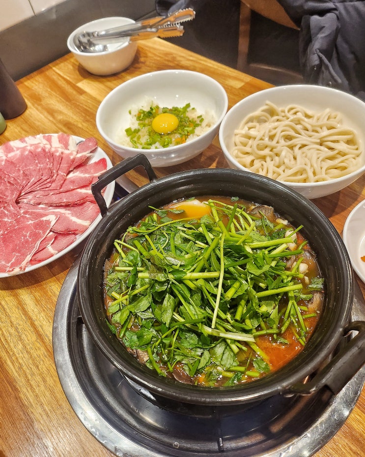  철산역 등촌샤브칼국수 철산상업지구 가족 외식 맛집 낮술 반주에 최고