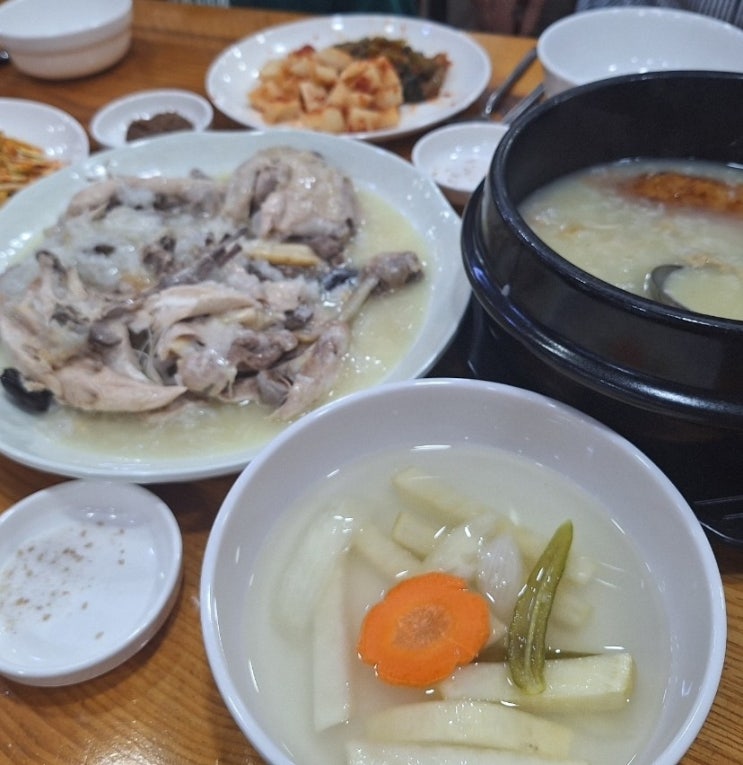  대전 송촌동 누룽지백숙 맛집 장수촌 다녀왔습니다.