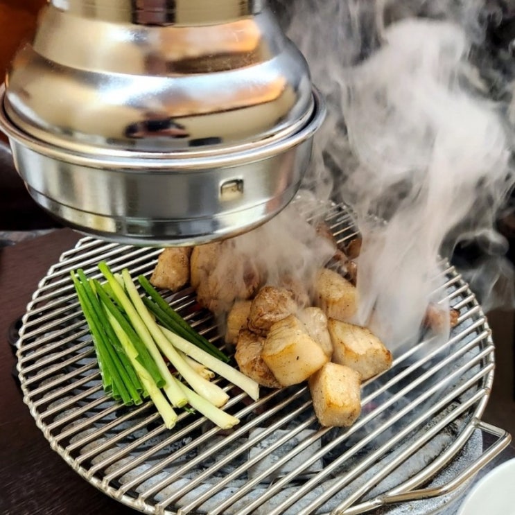  신논현역 고기 맛집 다 구워져 나오는 고기집 (f.양념본갈비 강추)