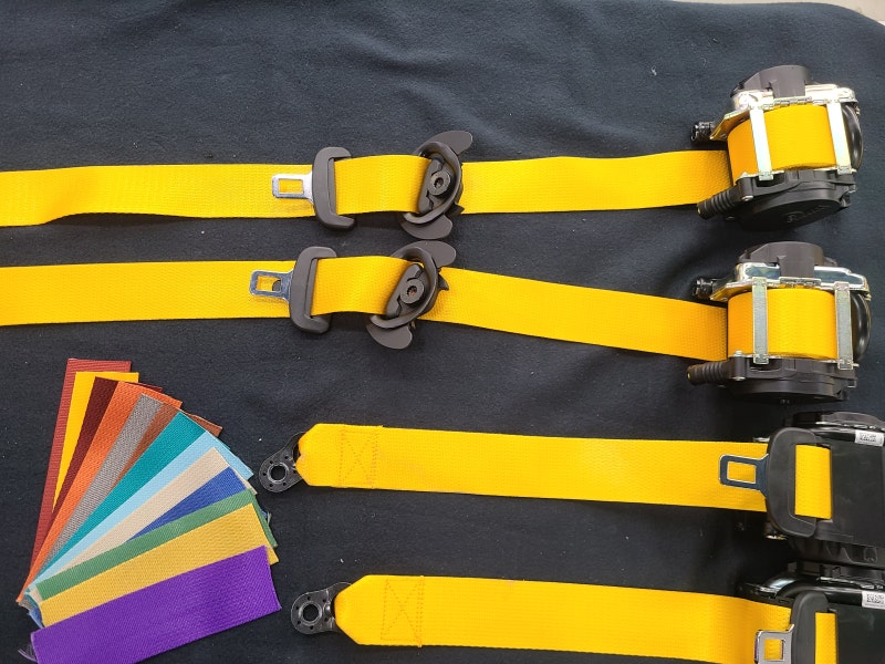 포르쉐 안전벨트 교체방법 컬러안전벨트 부족한 옵션 채우기