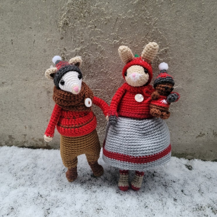  겨울 토끼와 겨울 쥐[Winter  rabbit &Winter mouse] 완성
