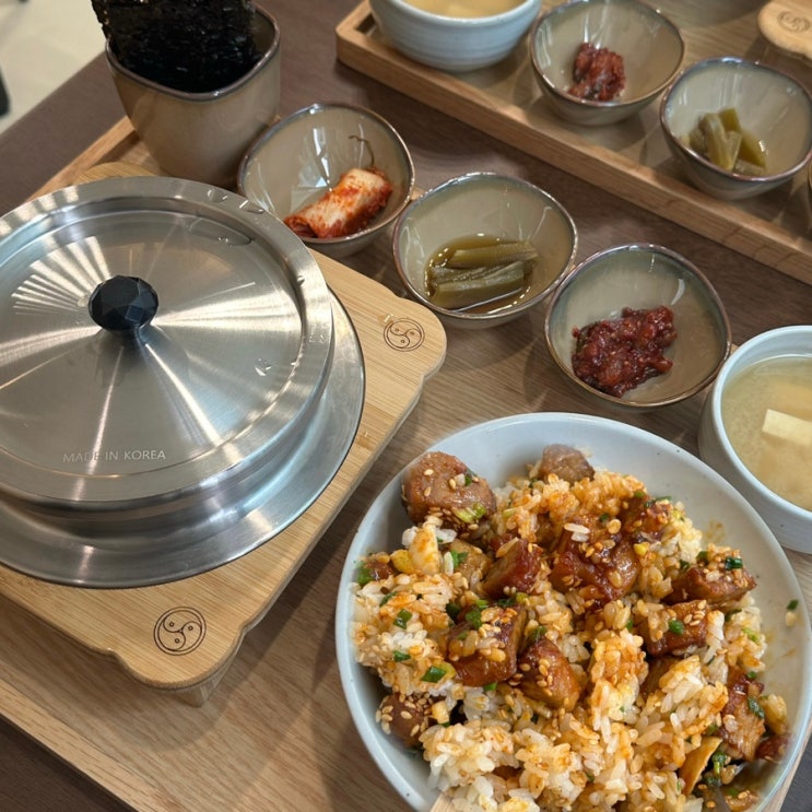  진주 칠암동 맛집: 솥밥갤러리(뿔소라솥밥, 한돈솥밥) 내돈내산