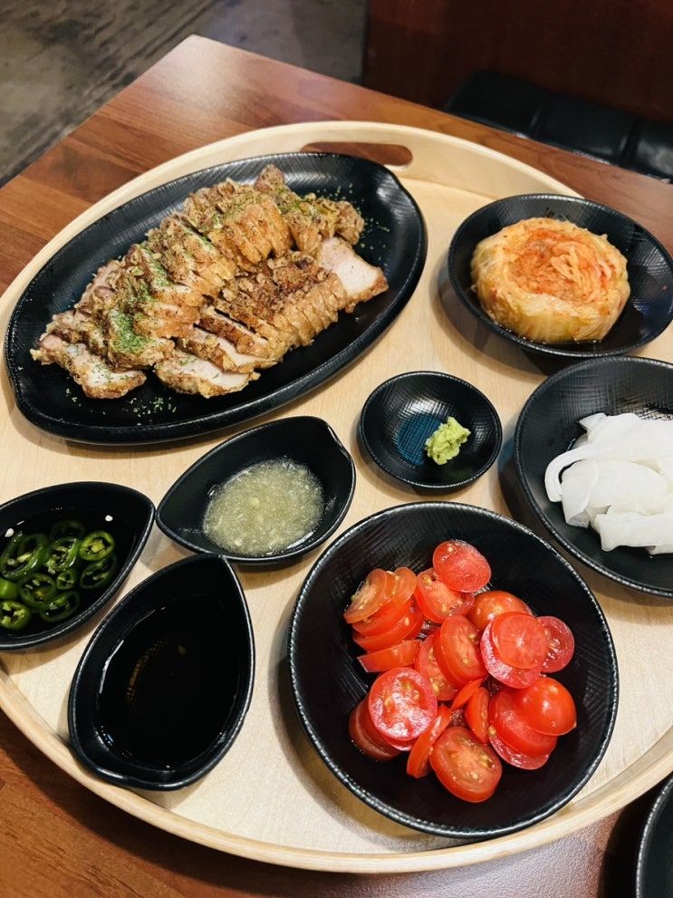  인천 용현동 인하헤리움 웨이팅 있는 수육튀김 맛집 - 넋넋