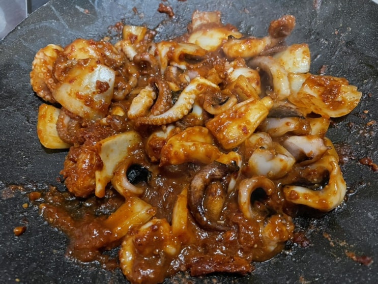  [낙성대/서울대입구 맛집] “쭉심” 매콤 쭈꾸미 볶음, 날치알 혜자 맛집