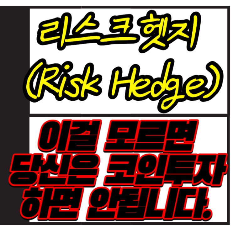  비트코인 리스크 헷지(헷징) 전략