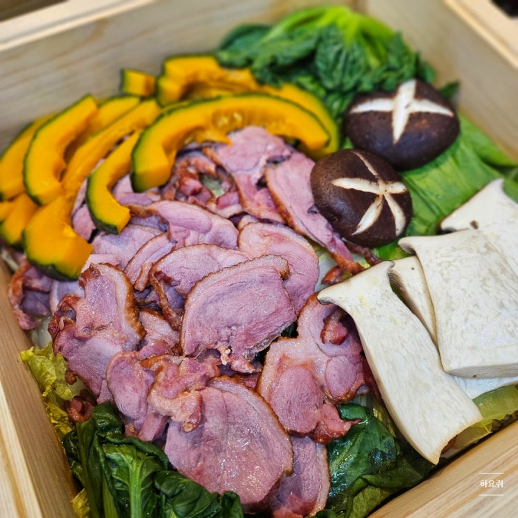  코스트코 훈제오리로 다이어트 요리 훈제오리 야채찜 만들기
