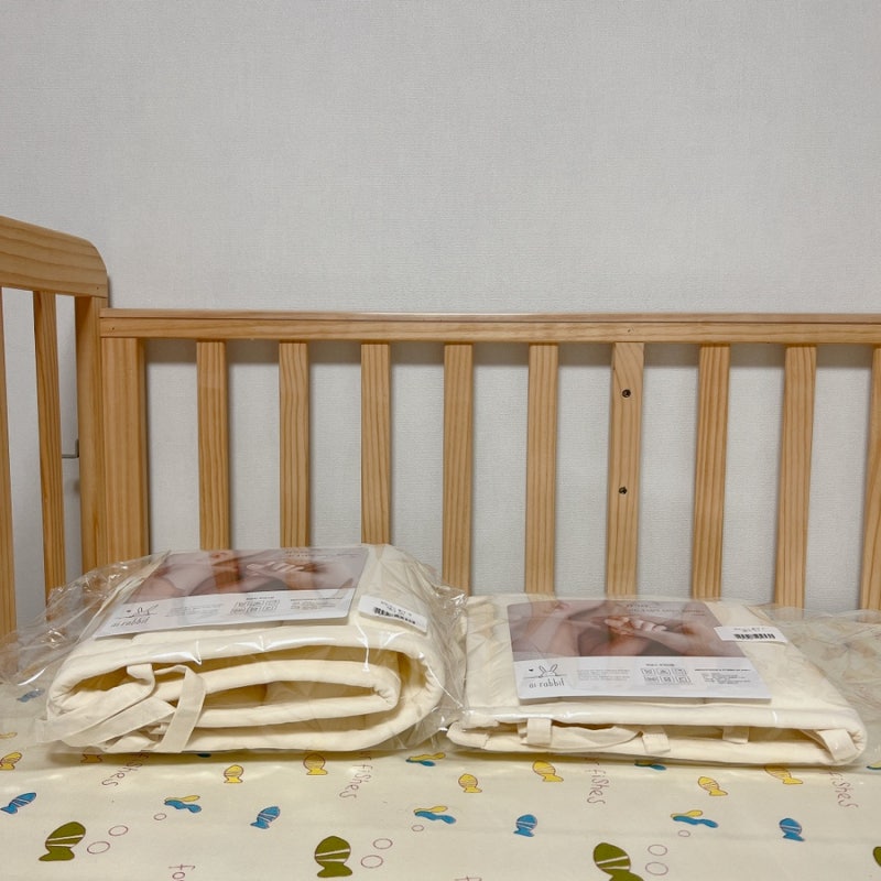 [출산준비] 아이레빗: 원목 아기침대 범퍼가드 신생아 쿠션 벨라침대