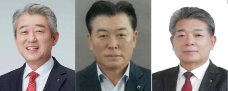 25일 농협중앙회장 선거, 치열한 '3파전'