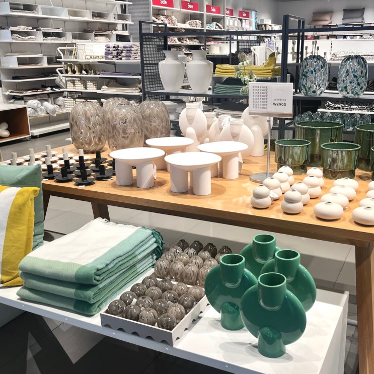  용산 아이파크몰 H&M Home 홈데코 인테리어 소품