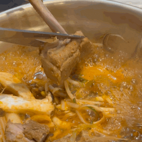  장안동 찐맛집, 매운 등갈비찜! | 등불집