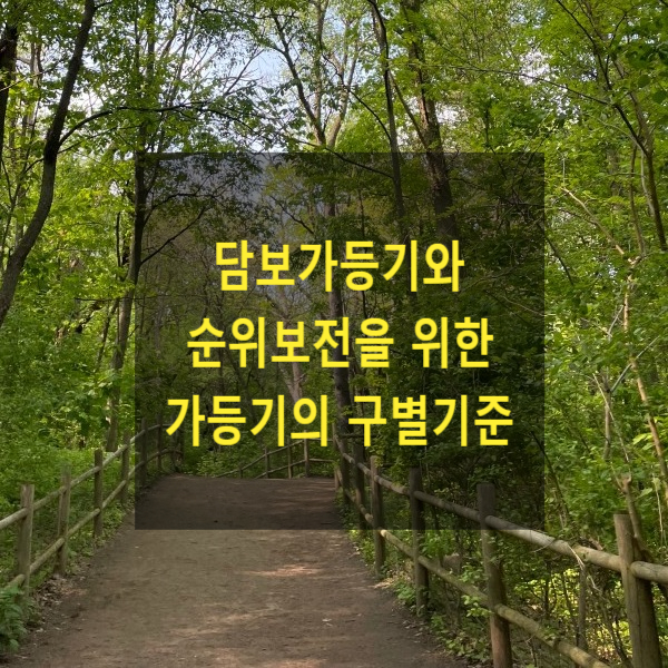  담보가등기와 순위보전을 위한 가등기의 구별 기준