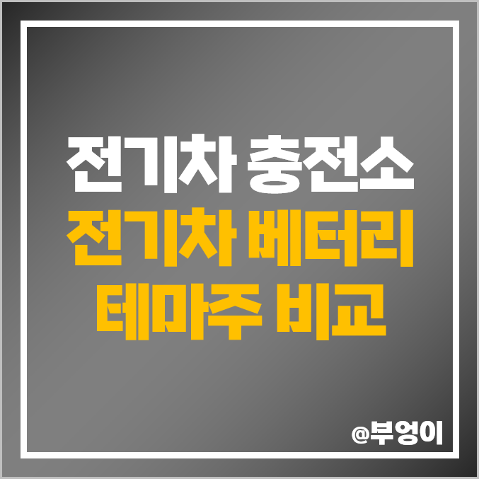 전기차 충전소 관련주 배터리 테마주 휴맥스 주식 대유플러스 주가