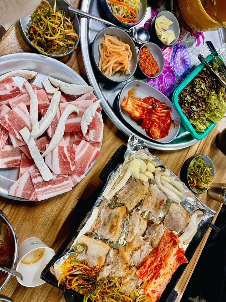  단대오거리맛집 철뚝길:) 성남 냉삼, 삼겹살 전문 가성비 최고 식당