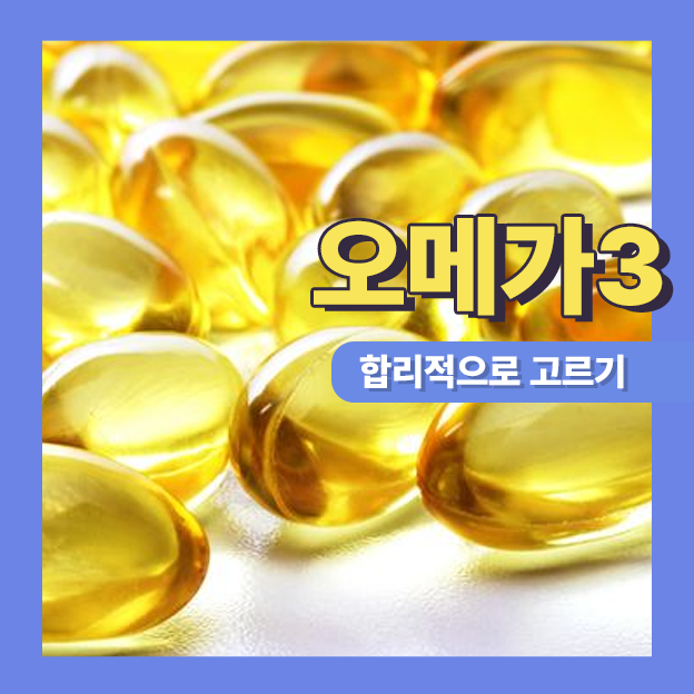  몸에 유효한 오메가 3 고르기