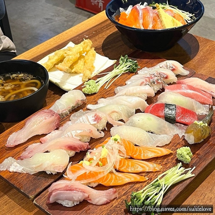  여의도 더현대 근처 맛집 가성비 초밥 신희초밥