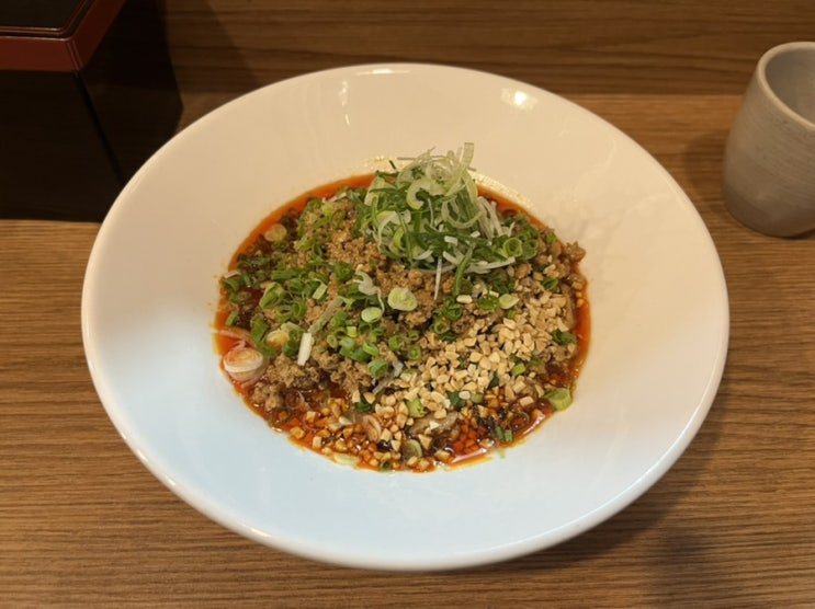  건대 라멘 맛집, 638 DENO 탄탄면! 시루나시 탄탄멘 후기~