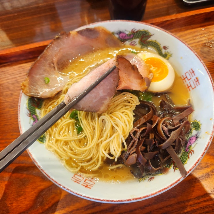 부산 해운대 해리단길 라멘 맛집 나가하마만게츠 3시간 웨이팅 후기!