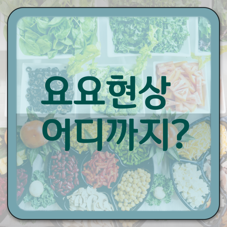  강력추천 . 요요 현상 , 막을 수 있는 방법 !!!