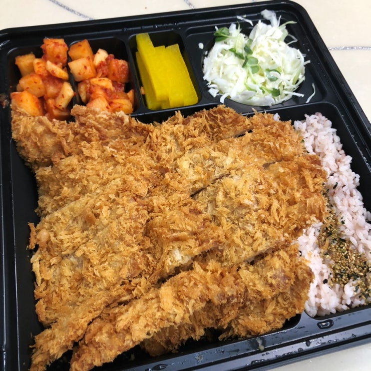  송도 돈까스 맛집 홍익돈까스 포장도 맛있어요