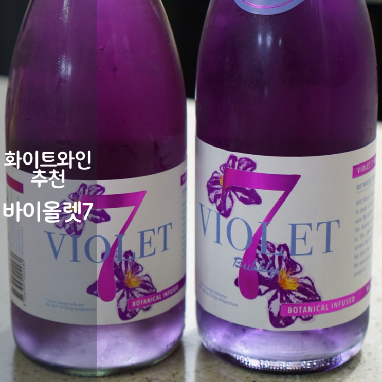  호주 와인 추천 스파클링 와인 바이올렛7 화이트와인 페어링