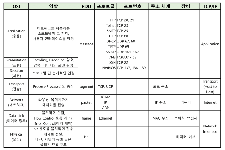  네트워크 모델