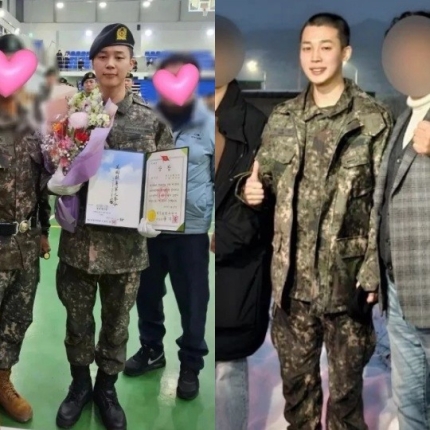 BTS <b>지민</b>, 1등 최우수 <b>훈련병</b> 야무지게 사단장 표창 받고 포상