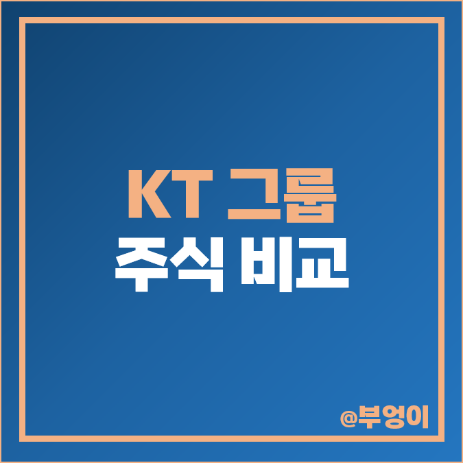 KT 그룹 주식 PER PBR 시가총액 순위 스카이라이프 주가