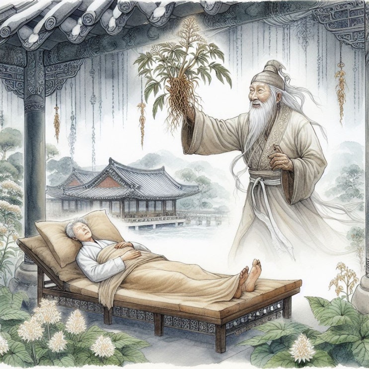 태극도 만화(1)-산삼이야기