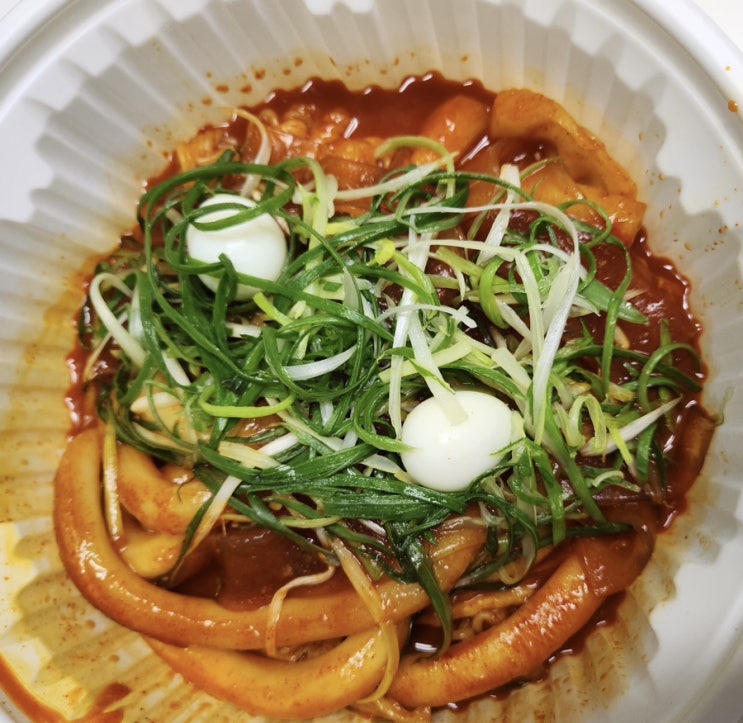  청년다방 가양 차돌떡볶이 배달 후기