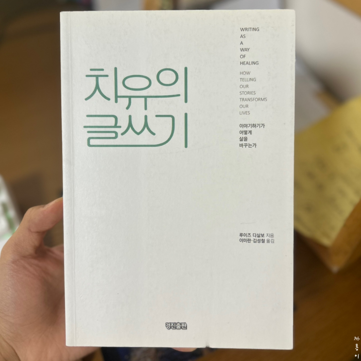  치유의 글쓰기 :: 루이즈 디살보 책리뷰 추천