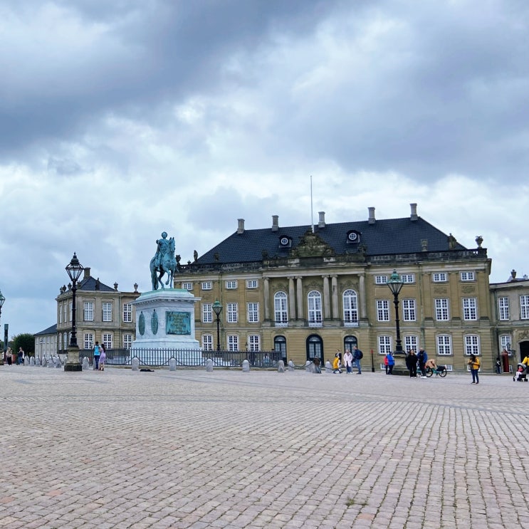  [북유럽3국] 덴마크 코펜하겐 아말리엔보르 궁전(Amalienborg Slot) 근위병 교대식과 내부 관람