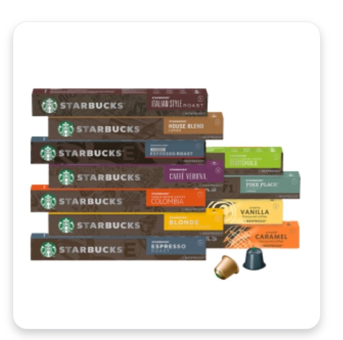  스타벅스 Starbucks 네스프레소 호환 캡슐 10개입 10세트 13종 맛선택 총100개 골라담기