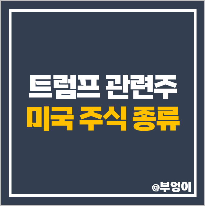 트럼프 관련주 테마주 수혜주 대장주 DWAC 미국 주식 주가 트럼프 관련주 테마주 수혜주 대장주 DWAC 미국 주식 주가