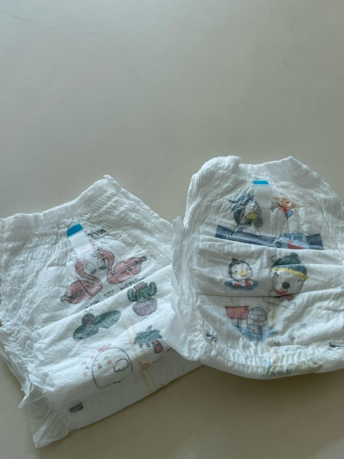  팬티기저귀 추천 / 나비잠 울트라씬 듀얼핏 팬티 후기️