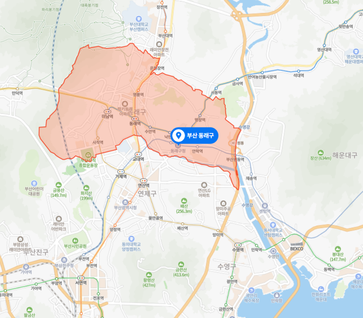  부산 아파트 실거래가 흐름 살펴보기, ft. 동래구 편
