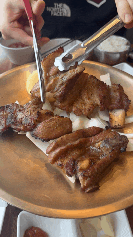  청주 명암타워 맛집 "명암갈비" 점심특선 구워나오는 원조 숯불갈비정식 내돈내산 리뷰!!!