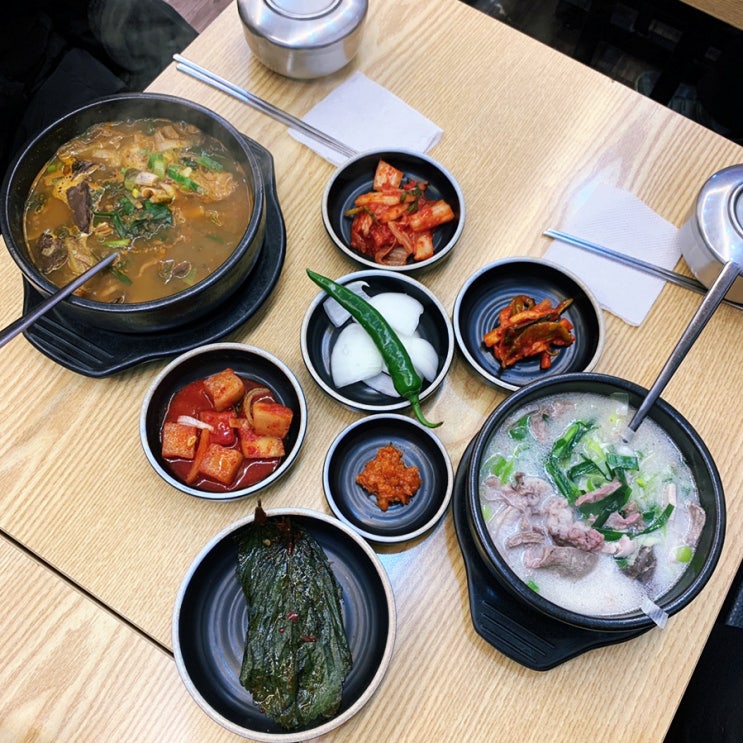  계경순대국 미사역국밥 리뷰 : 양선지해장국, 순대 모두 합격