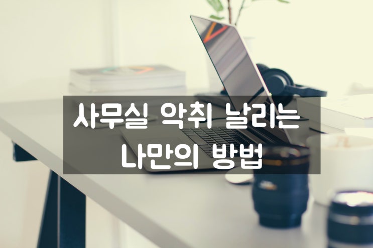  사무실 악취를 없애는 나만의 방법
