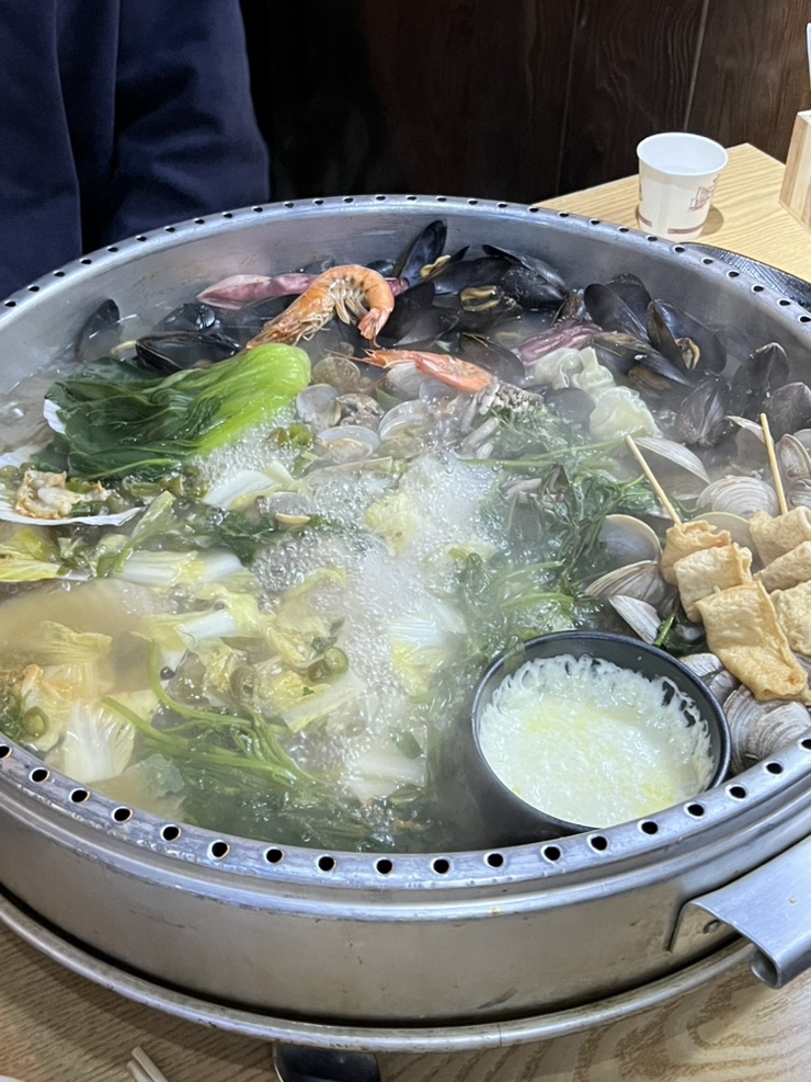 부천조개맛집 청년조개 부천본점 조개전골 하이볼 궁합 짱