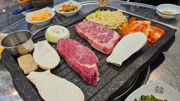 제주 삼화지구맛집 송이축산정육식당 삼양점