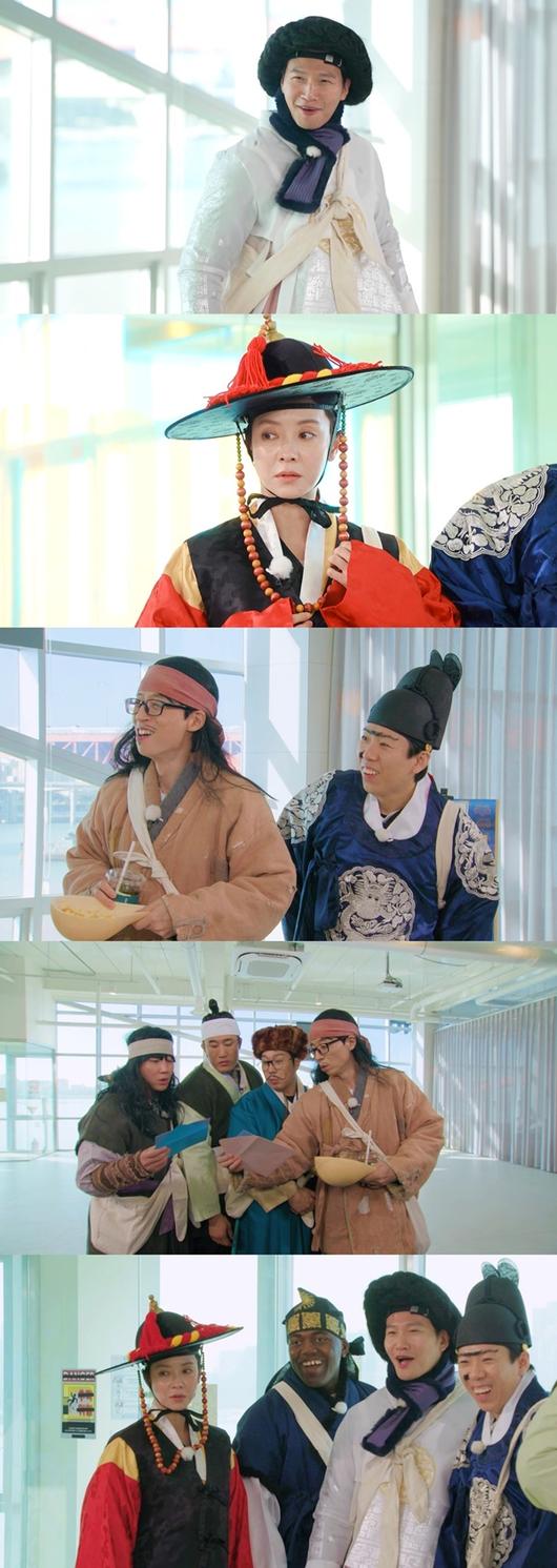 '<b>런닝맨</b>', <b>지석진</b> 왕을 위한 <b>수라상</b> 차리기 레이스