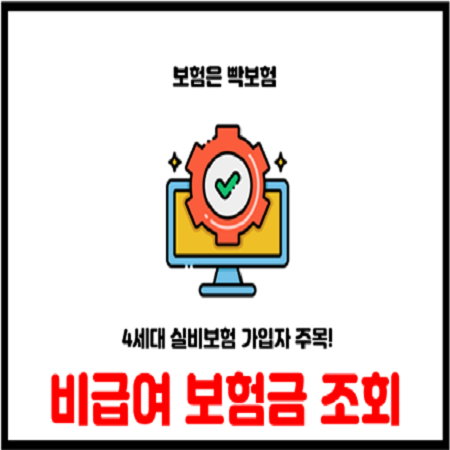 실손보험 실비보험 비급여 보험금 조회시스템