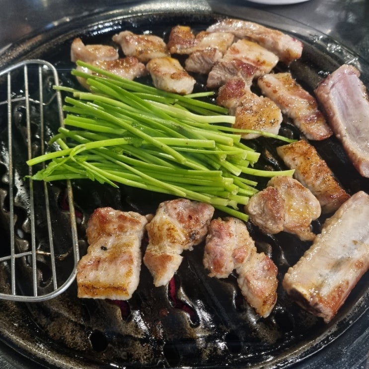 신림 고기 찐 맛집 추천 미나리 삼겹살 본점