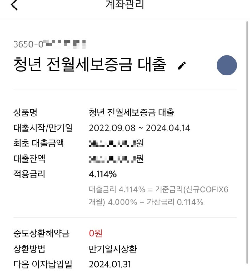 [ 카카오뱅크 ] 청년 전월세보증금 대출 연장 후기 ( 3개월 연장 , 준비과정 )