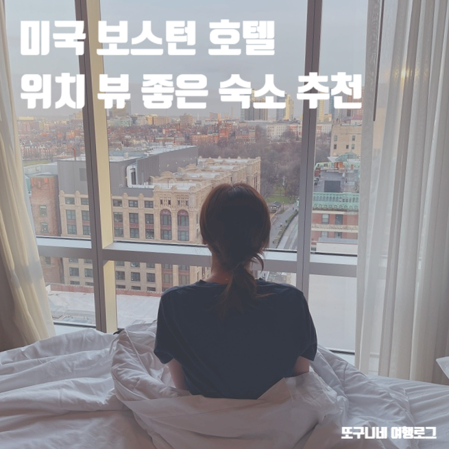  미국 보스턴 호텔 위치 뷰 좋은 숙소 추천 목시 보스턴 다운타운